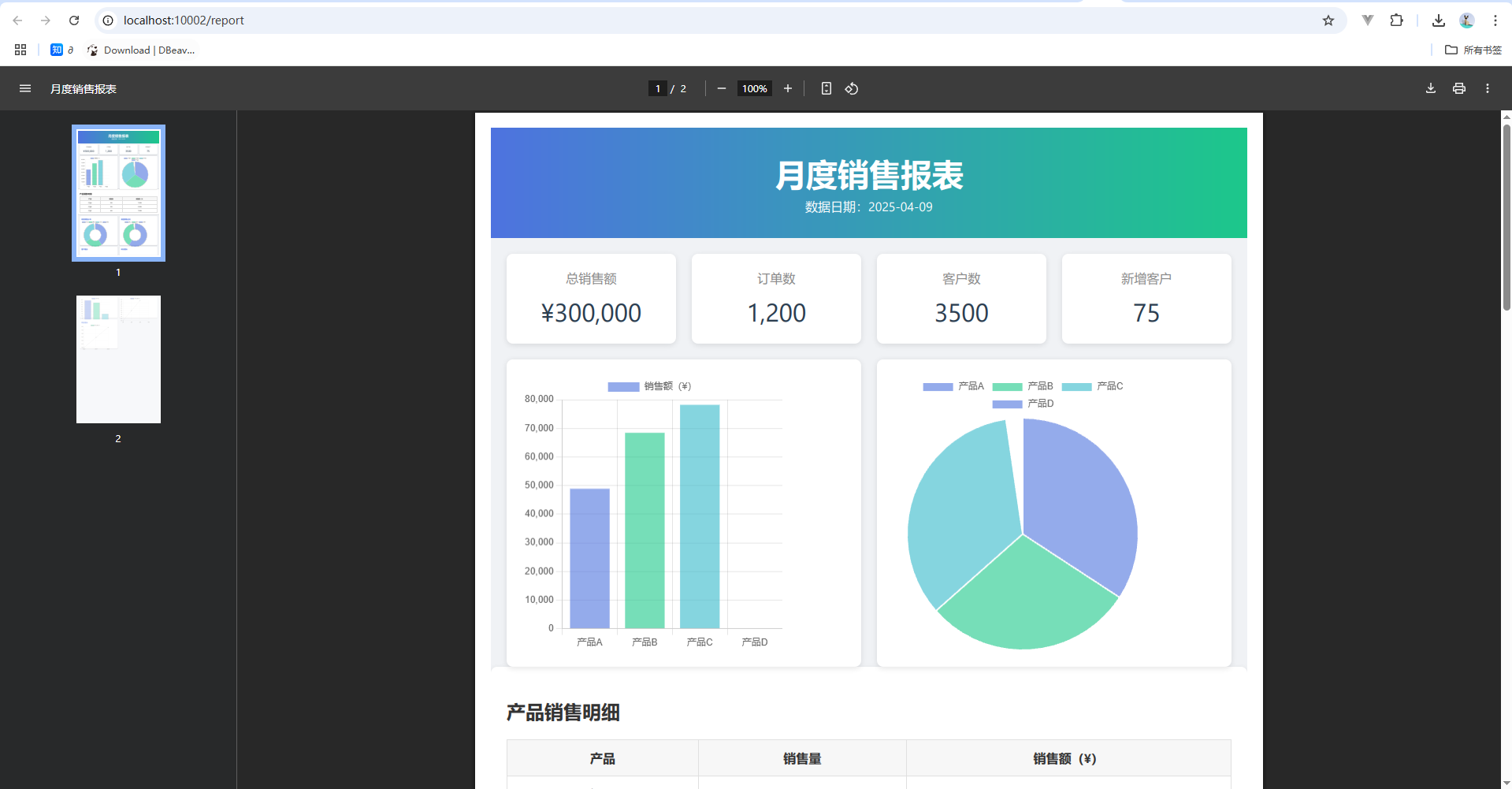 Java 最优雅的 PDF 生成方式：HTML 模板化全攻略